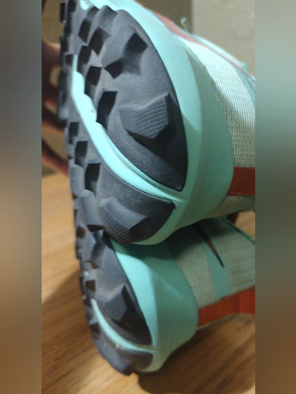 SAUCONY Peregrine 13 Women's Size 9. Sprig/Canopy (Mint Green) Off Road Trail - Picture 10 of 16